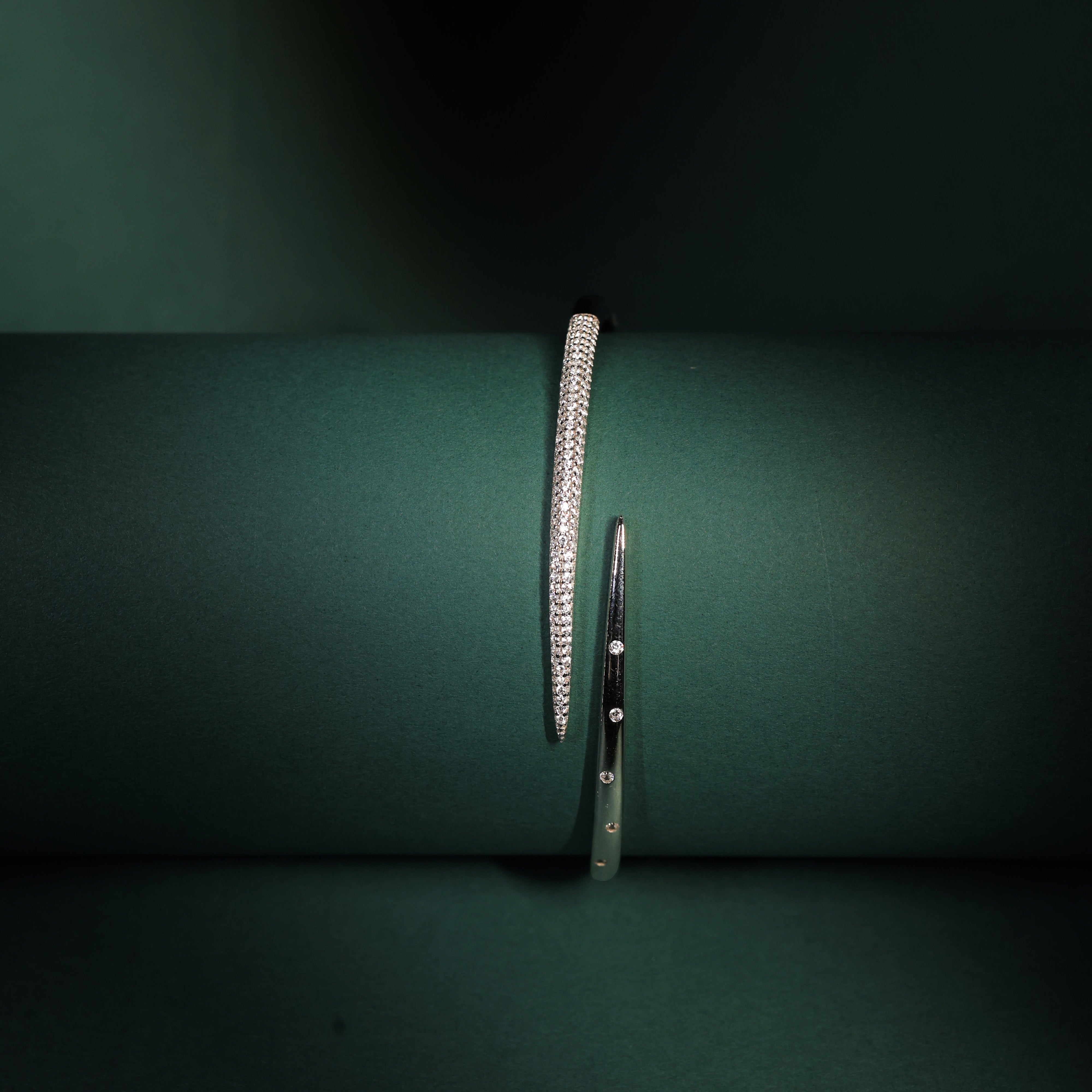 Linear Grace Sterling Silver Bracelet