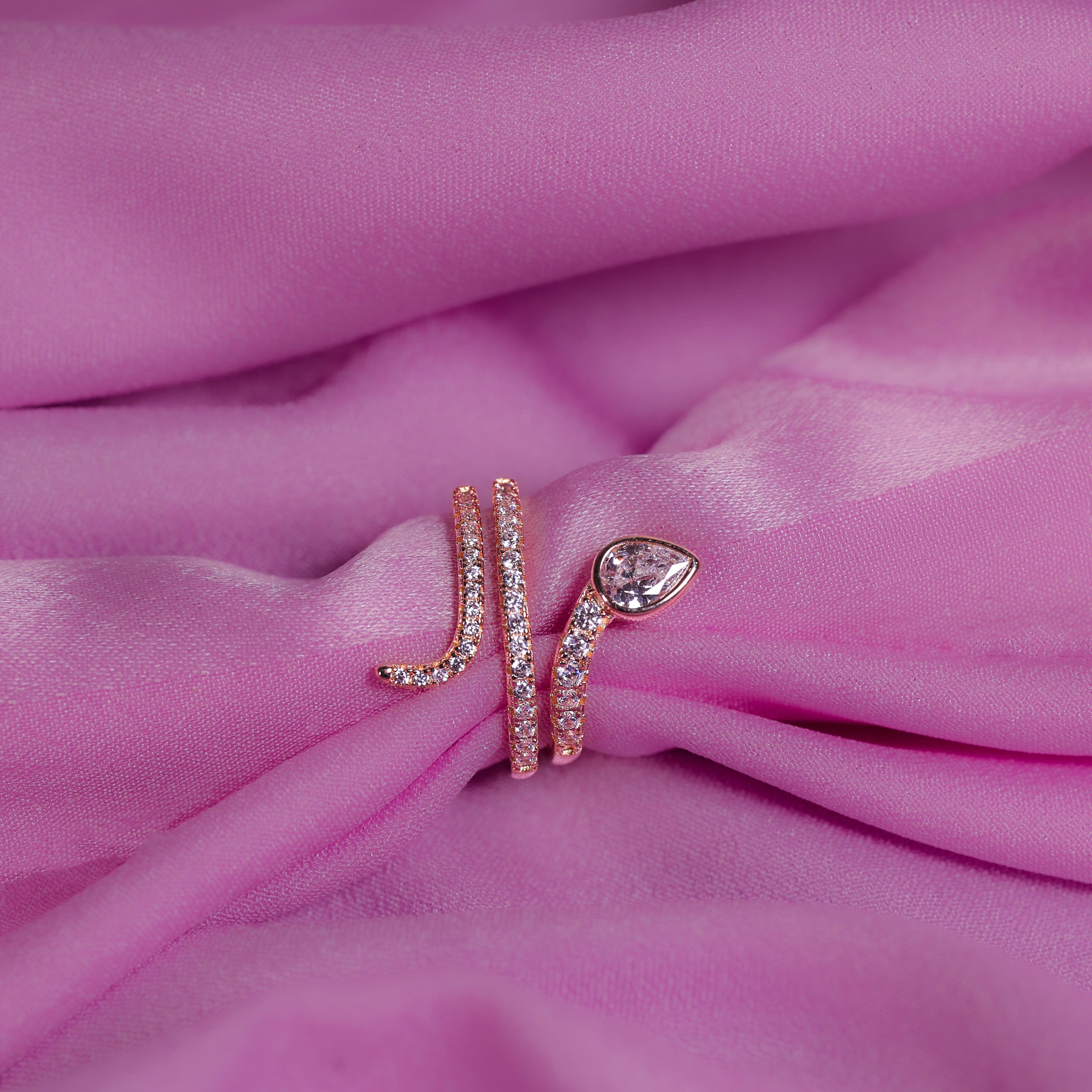 Halo Dew Sterling Silver Ring