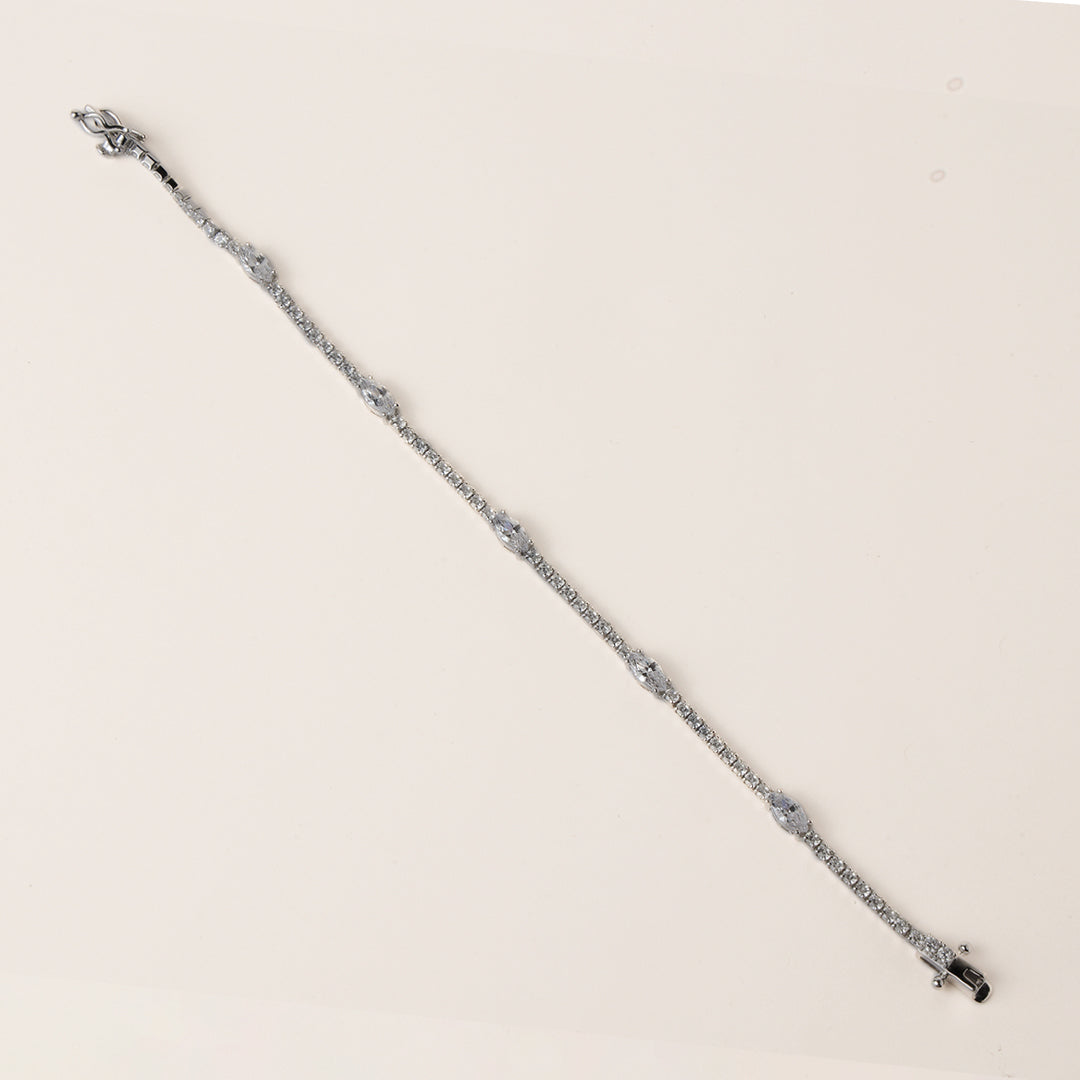 Subtle Radiance Sterling Silver Bracelet